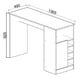 thumbnail image 4 of Isla Cocina 137x49x92cm Café, 4 of 4