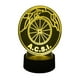 thumbnail image 3 of Lampara Ilusion 3D Audax Italiano de 7 colores, Base touch, 3 of 6