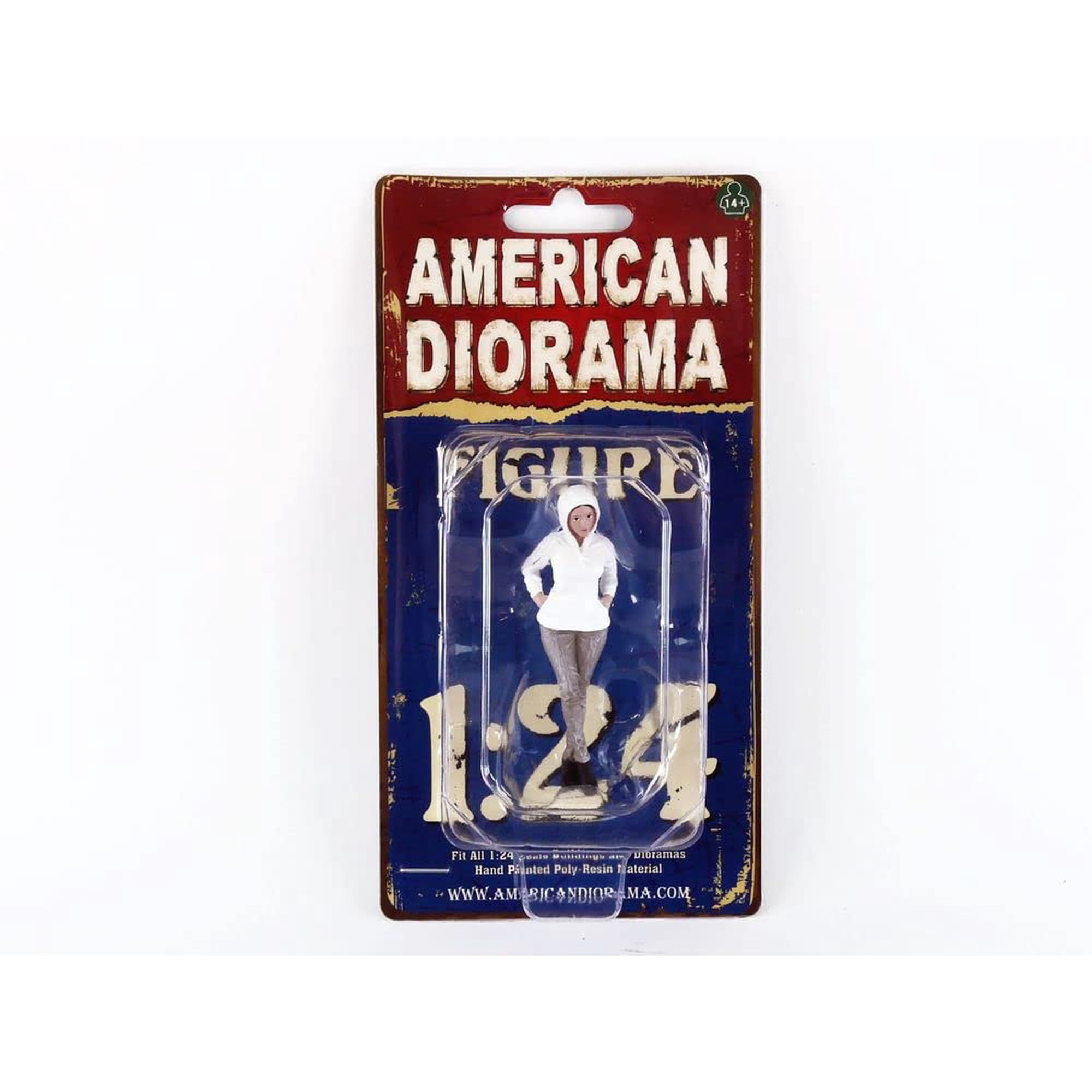 Figura American Diorama Car Meet 2 Para Maquetas A Escala 1/24