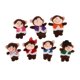 thumbnail image 4 of Juego De 7 Monos De Peluche, Marionetas De Dedo, Juego De Juguetes Educativos Para Contar Historias, 4 of 5