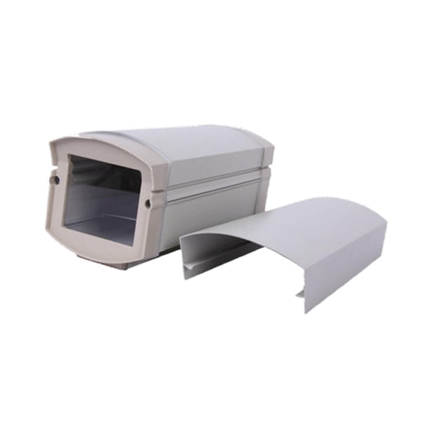 Cubierta De Carcasa De Cámara CCTV De Vigilancia De Seguridad, Carcasa De Aluminio De Vidrio Transparente