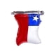 thumbnail image 2 of Globo Metalizado 64x56 cm Bandera Chile Fiestas Patrias, 2 of 3