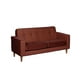 thumbnail image 2 of Sofa Salerno 2C Tela Velvet Chocolate, 2 of 4