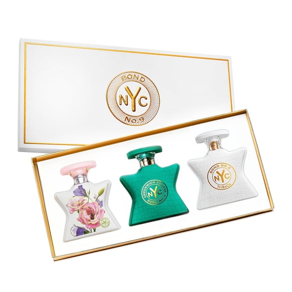 Set de Regalo de Perfumes Bond No. 9 3 × 50 ml New York Flowers, Greenwich Village y Tribeca