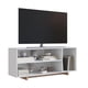 thumbnail image 1 of Rack de TV hasta 50" 3 Espacios Blanco - Estilo Minimalista Moderno Be Design (135x56x36 cm), 1 of 5