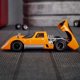 thumbnail image 2 of Coche Hot Wheels McLaren M6GT naranja, modelo a escala 1:64 de fundición a presión con ruedas Real Riders, 2 of 6