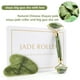 thumbnail image 1 of Natural Rose Quartz Jade Roller Gua Sha Set Facial Body Massager Roller Jade Stone Massage Set Face Lifting Beauty Massage Tools, 1 of 3