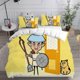 thumbnail image 1 of Mr. Bean Animated Series Bedding Sets Comforter Quilt Bed Cover Duvet Cover Pillow Case 2-3 Pieces Sets Bedroom Decor, 1 of 5