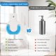 thumbnail image 5 of Dispensador de jabón sin contacto Ipefan 2 unidades 420 ml blanco, 5 of 6