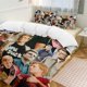 thumbnail image 2 of Josh Hutcherson Bedding Set Duvet Cover Comfortable and Lightweight Cartoon Bedding 3 Piece Bed Set, 2 of 5
