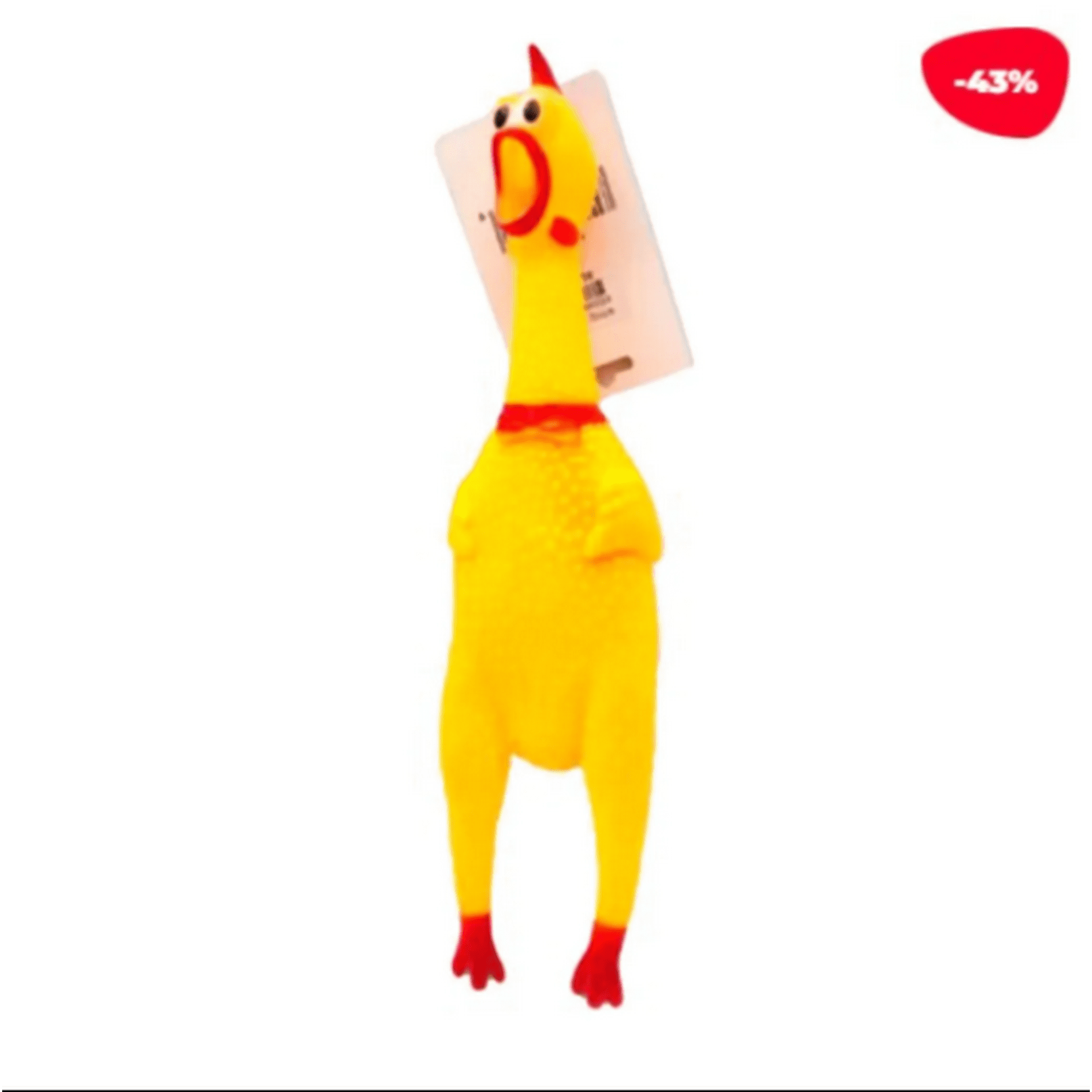 Genérico - Juguete Para Mascota Pollo Goma 165cm