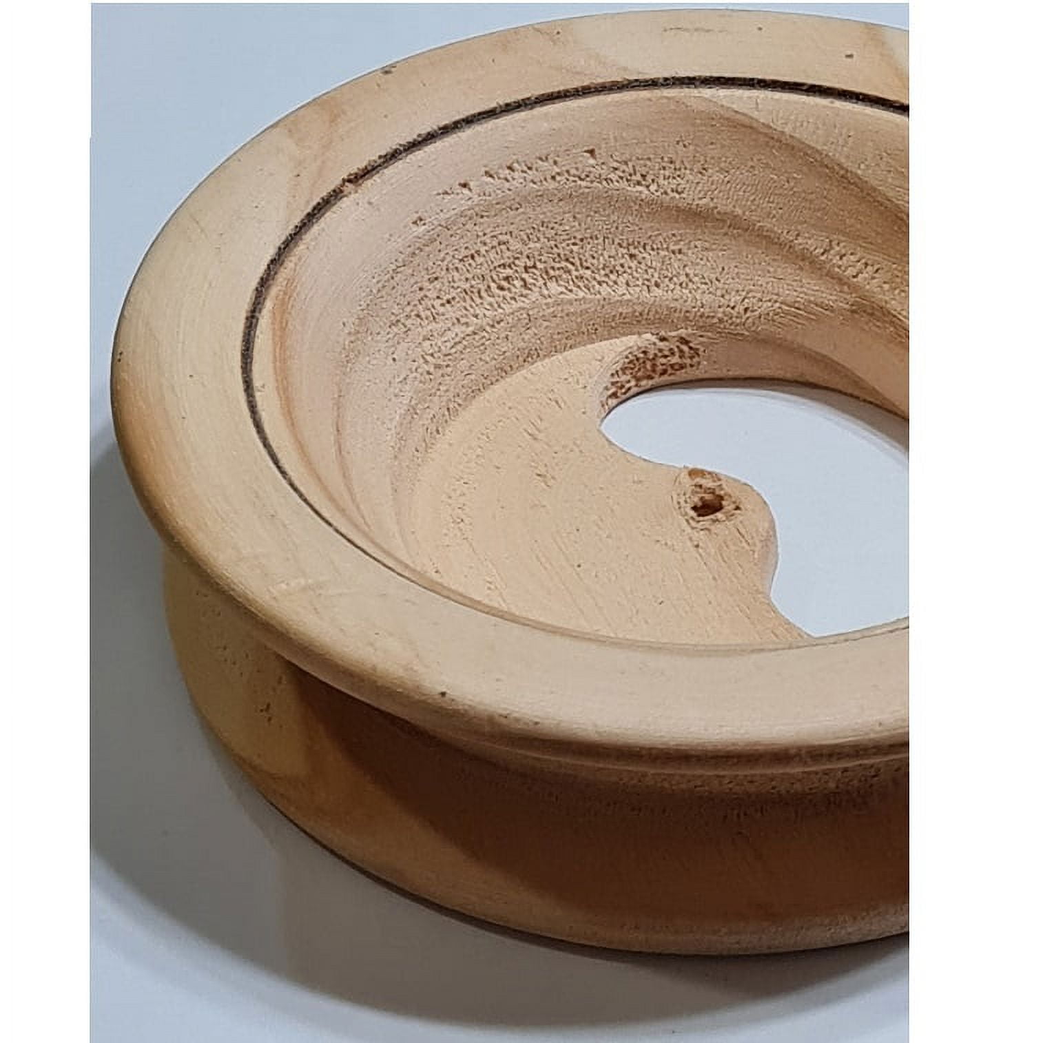 Genérico - Catalina De Pesca De Madera De Pino Diametro 5 Pulgadas