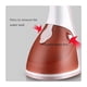 thumbnail image 2 of Mini Plancha A Vapor De Ropa Raf Vaporizador R1269p Vertical, 2 of 3