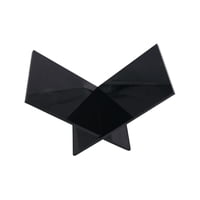 Bothyi - Soporte De Libro De Acrílico Soporte De Libro Pequeño Para Lectura Para Escritorio Receta Libro De Cocina Negro