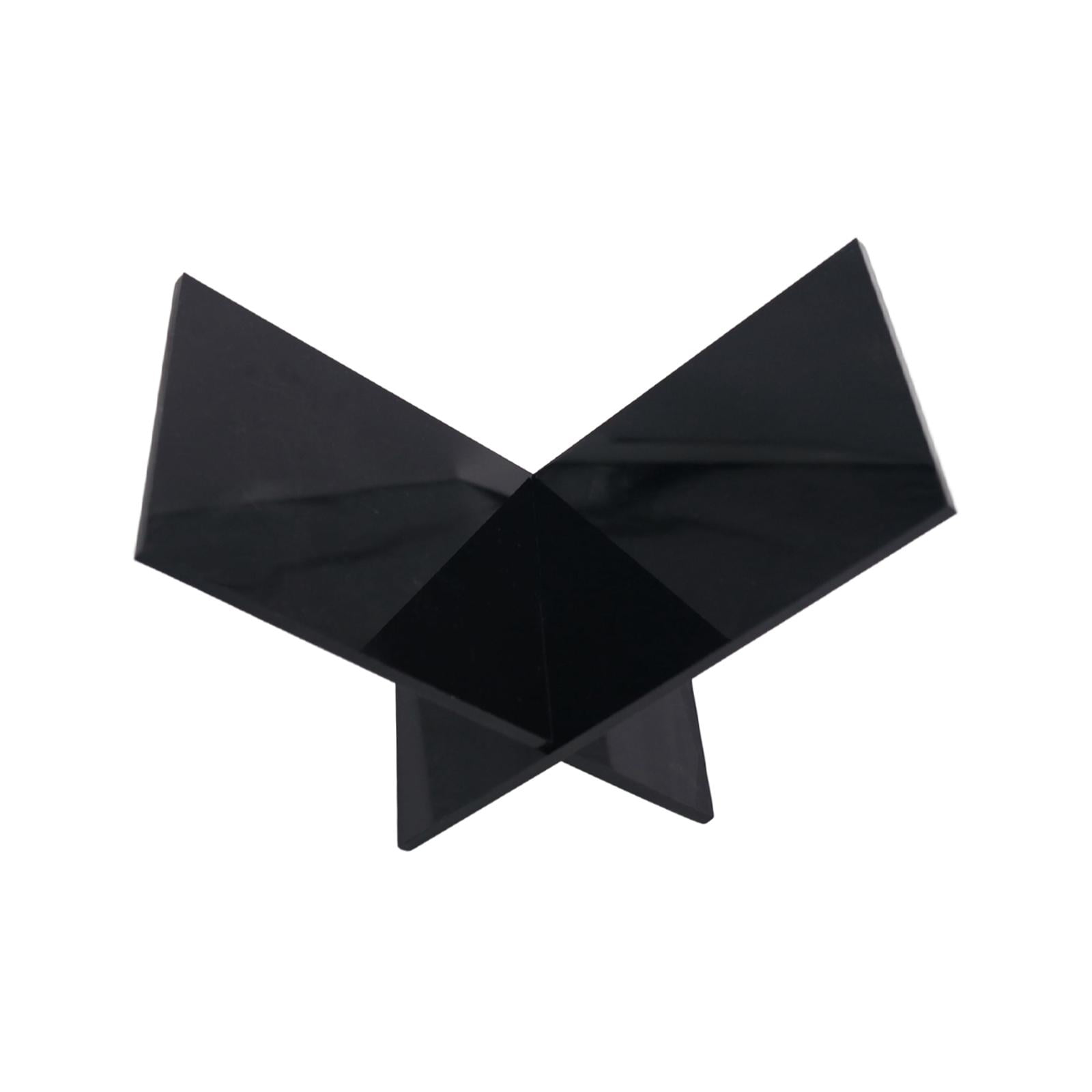 Bothyi - Soporte De Libro De Acrílico Soporte De Libro Pequeño Para Lectura Para Escritorio Receta Libro De Cocina Negro