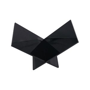 Bothyi - Soporte De Libro De Acrílico Soporte De Libro Pequeño Para Lectura Para Escritorio Receta Libro De Cocina Negro