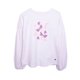 thumbnail image 1 of Polera Niña Manga Globo Estampado Libélulas Lavanda, 1 of 3