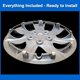 thumbnail image 3 of Tapa de rueda Carolina Wheel Cover 41 cm para Toyota Camry 2010‑2011, 3 of 4