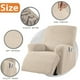 thumbnail image 4 of Fundas para sillones reclinables, fundas elásticas para sillones reclinables, fundas para sofás reclinables, fundas de jacquard a rayas, fundas protectoras para muebles, 4 of 7