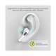 thumbnail image 2 of Audífonos Auriculares Inalámbrico Para iPhone Android Blanco ir28, 2 of 6