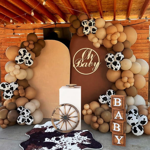 Juego de guirnaldas con forma de arco con forma de globo para decoración de fiesta, 158 unidades