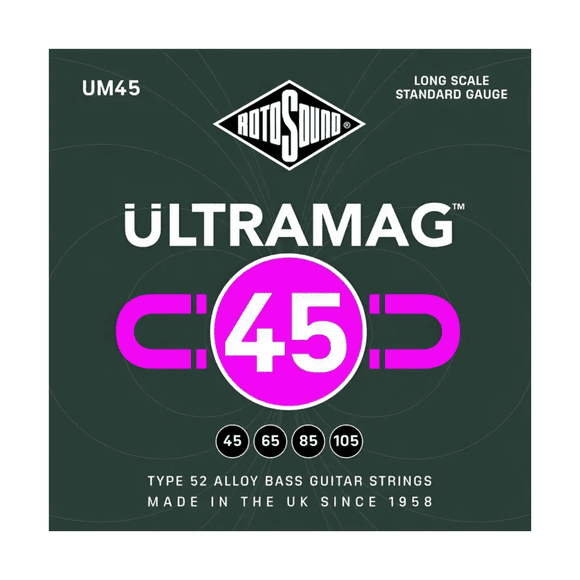 Cuerdas de Bajo Eléctrico Rotosound UM45 Ultramag 45-105