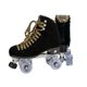 thumbnail image 1 of Patines de ruedas Moxi Panther negros de gamuza, talla 8 para mujer, 1 of 9