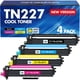 thumbnail image 1 of Paquete de 4 cartuchos de tóner Cool Toner TN227 TN-227BK/C/M/Y Brother, 1 of 6