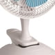 thumbnail image 5 of Ventilador de escritorio Brentwood Kool Zone F-621W de clip 15 W, 2 velocidades, blanco, 5 of 7
