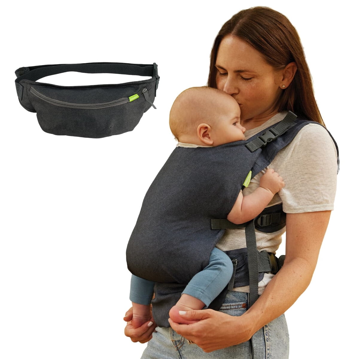 Portabebé Infantino Fold Go 2en1 Ergonómico 18 Kg Liviano