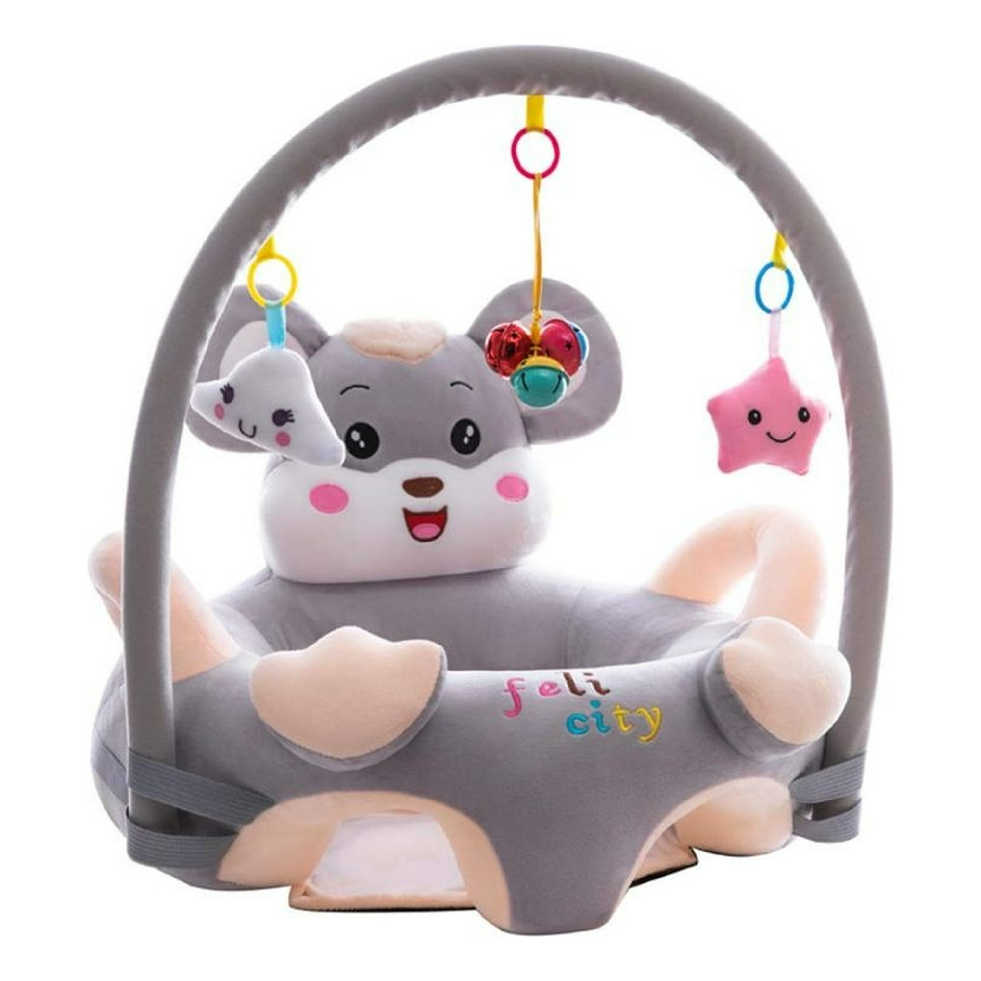 Genérico - Silla De Apoyo Aprendizaje Felpa Suave Ergonomico Bebes Lau