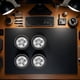 thumbnail image 5 of Llantas de coche de juguete Cauaoa, negras, 48 mm, goma, DIY RC, 4 unidades, 5 of 6