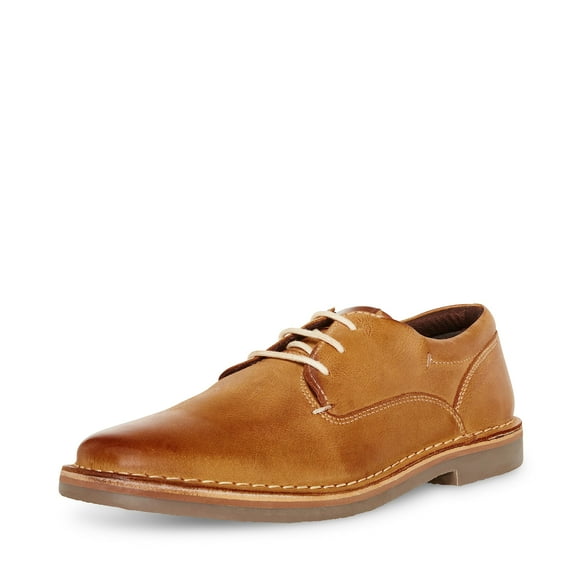 Zapato Steve Madden Harpoon Oxford para hombre, piel bronceada, 7 m, EE. UU.