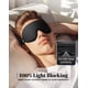thumbnail image 3 of Máscara para dormir WAOAW Blackout 3D transpirable para hombres y mujeres, 3 of 8