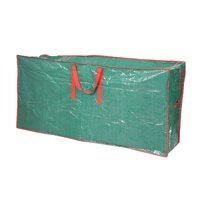 Bothyi - Bolsa De Almacenamiento Para Árbol De Navidad, Organizador Con Cremallera Para Árboles De Navidad, Colgantes, Vacaciones, Verde, Pequeño