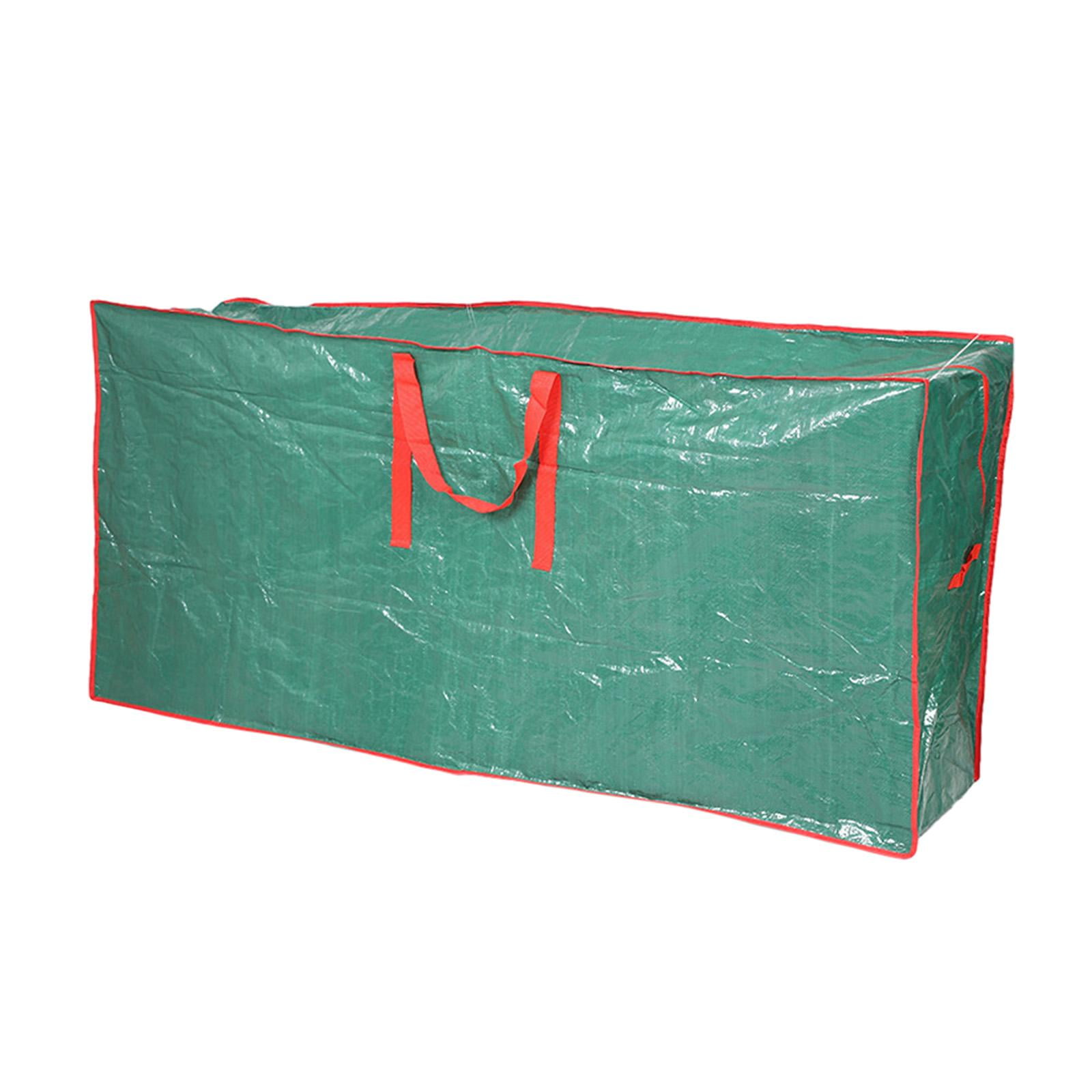 Bothyi - Bolsa De Almacenamiento Para Árbol De Navidad, Organizador Con Cremallera Para Árboles De Navidad, Colgantes, Vacaciones, Verde, Pequeño