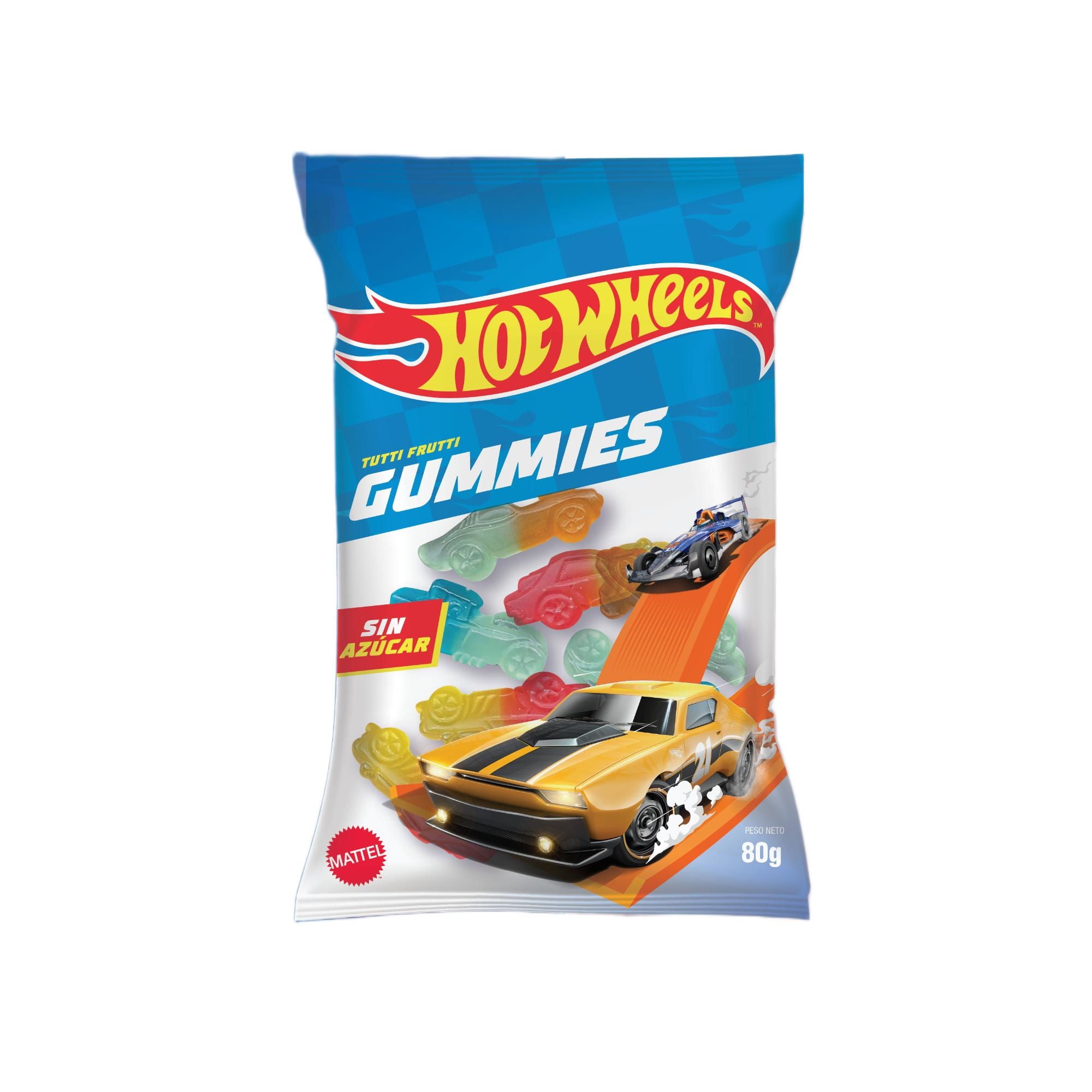 Gomitas Car Hotwheels 80 g Hot Wheels