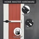thumbnail image 5 of Juego de herrajes para portones HOME MASTER HARDWARE Heavy Duty Black, 5 of 9