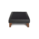 thumbnail image 2 of Base Elegante Cama Europea 1.5 Plaza 105x190 Cm Negro Linio, 2 of 3