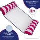 thumbnail image 4 of Hamaca Monterey 4 en 1 Pool Float Aqua Original, color rosa, 4 of 7