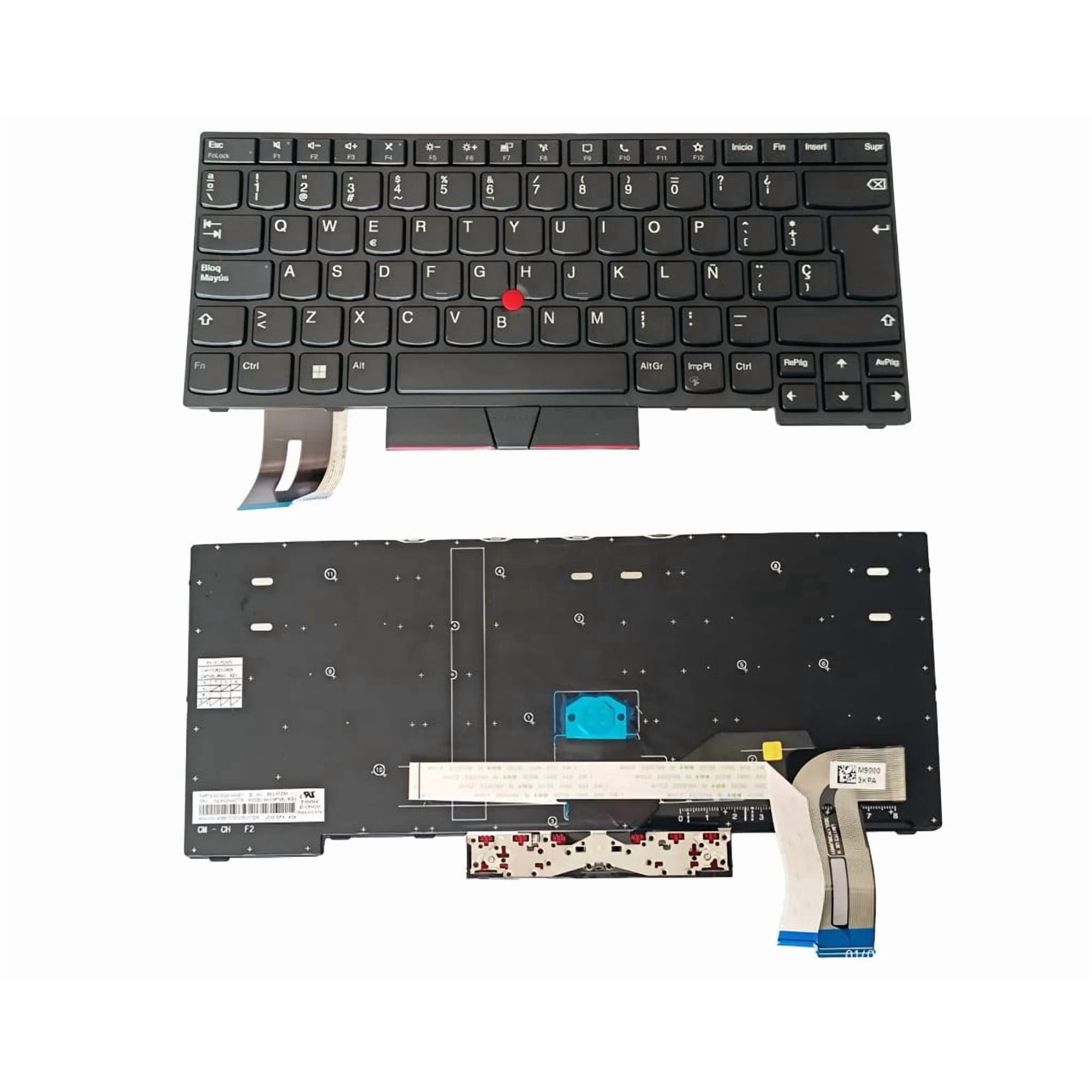 Genérico - Teclado Lenovo Thinkpad L14 Español Negro