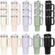 thumbnail image 1 of Paquete de 15 Vasos Térmicos Muwnrol de Acero Inoxidable de 40 oz, 1 of 7
