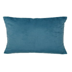 Masel - Cojin Felpa New Velvet 30X60 Azul Petroleo