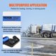 thumbnail image 4 of Correas para camiones VEVOR, 4 x 9 m, resistentes, con ganchos planos, 8164 kg, paquete de 10, 4 of 9