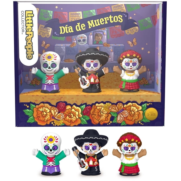 Set de figuras Little People Collector Edición Día de Muertos
