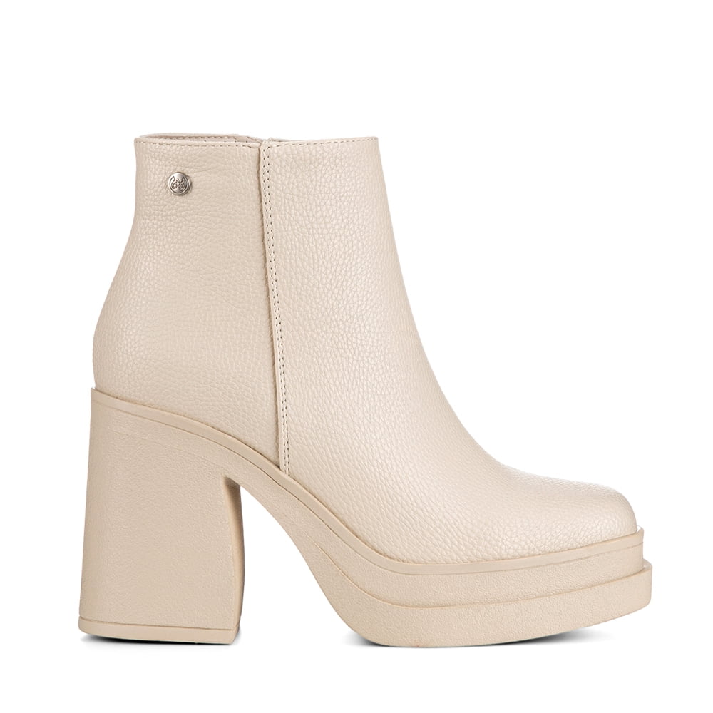 Botin Beige Casual Mujer Weide Czy572