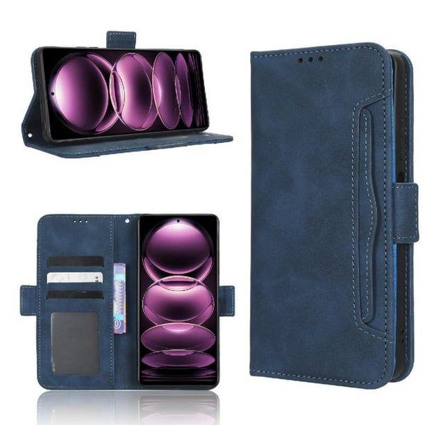 Funda Tipo Billetera FOXDOCK para Xiaomi Redmi Note 12 PRO Plus 5G – Tapa Flip con Tarjetero