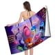 thumbnail image 4 of Intensa-Mente Toalla de playa de secado rápido con diseño temático, regalo para mujeres y niñas, ideal para cumpleaños, fans, amantes de la música, uso en la playa o al aire libre, 78 × 160 cm, 4 of 6