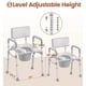 thumbnail image 4 of Silla de cabecera SOUNDFUSE, asiento acolchado de aluminio, 350 libras, 4 of 8