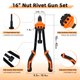 thumbnail image 3 of Kit de Herramientas para Tuercas Remachables Kerry 16" de Alta Resistencia 110 piezas, 3 of 7